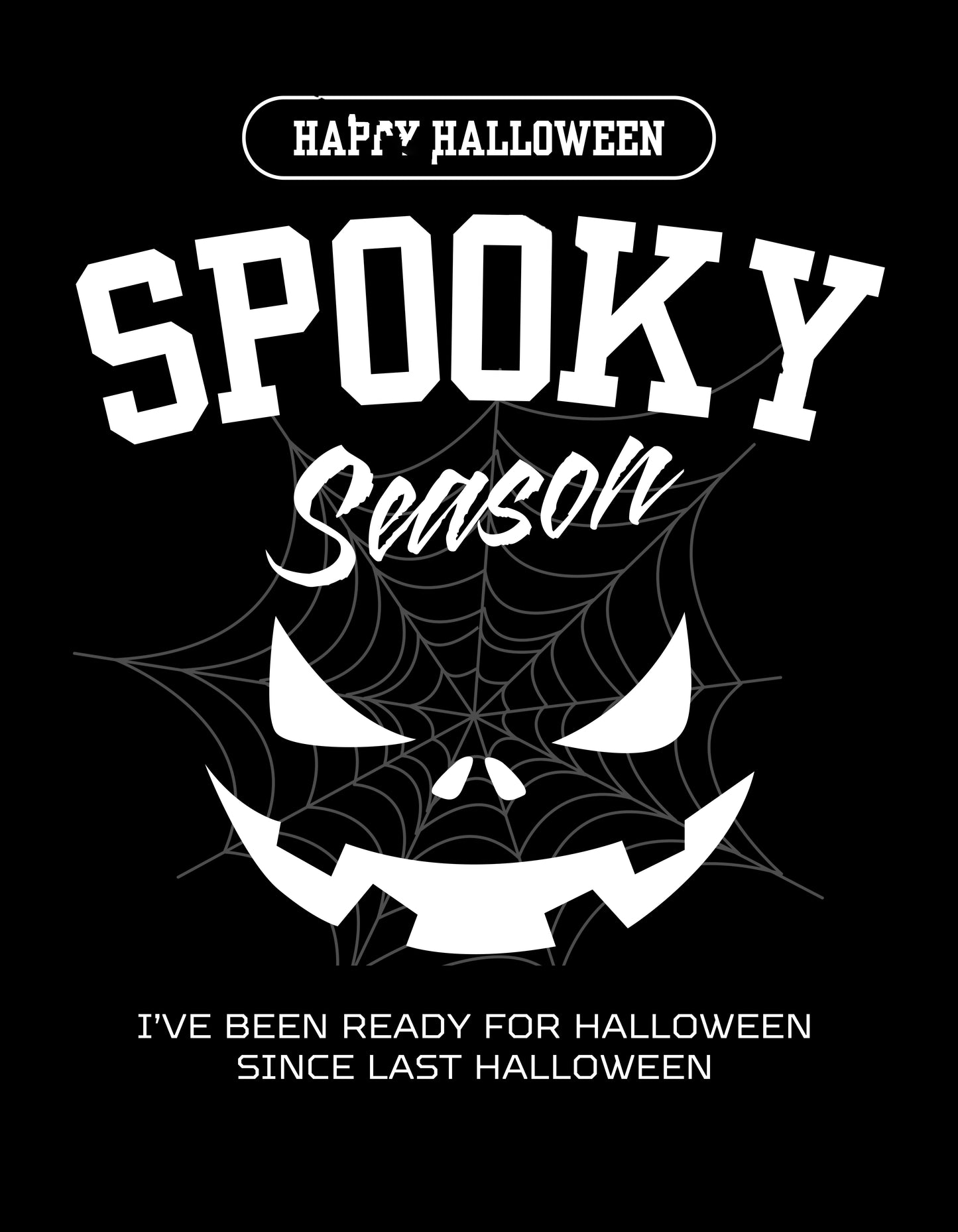 Spooky Season Halloween T-Shirt β Limited Edition - The Baggy Vibe