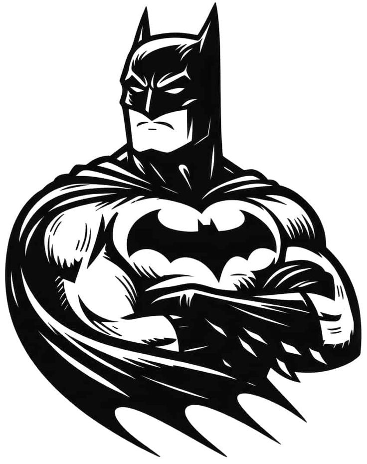 BATMAN T-Shirt – Strength & Mystery - The Baggy Vibe