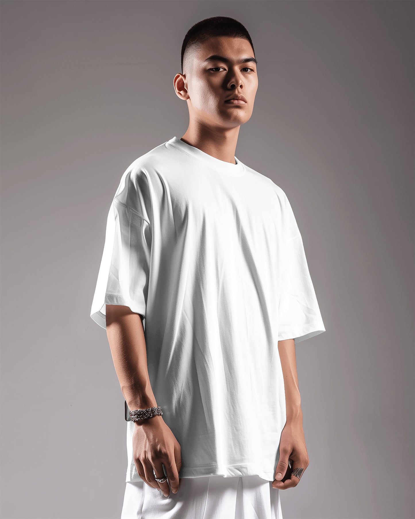 White Oversized T-Shirt – Clean & Classic