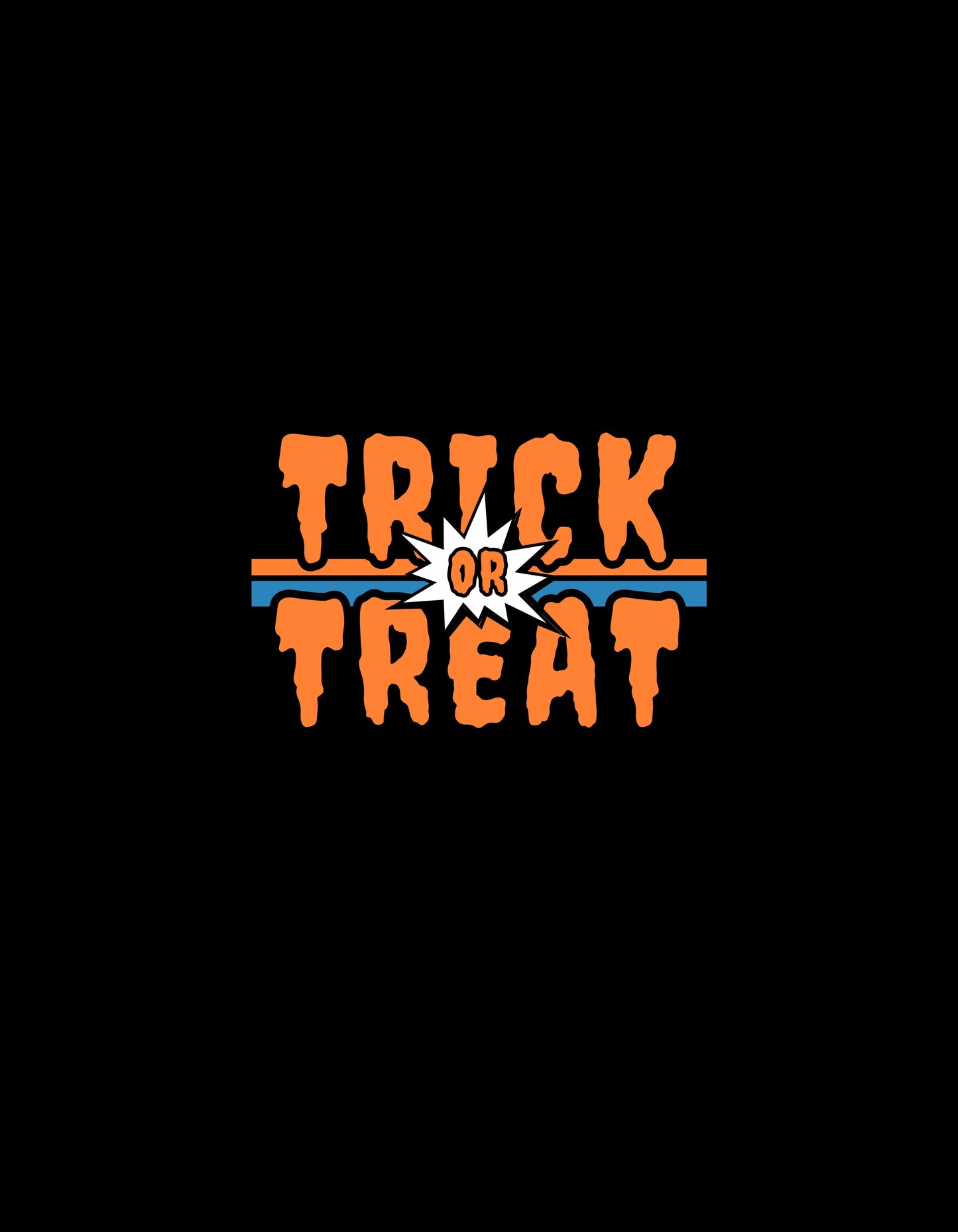 Trick or Treat Retro Halloween T-Shirt β Spooky & Fun Vibes ππ» - The Baggy Vibe