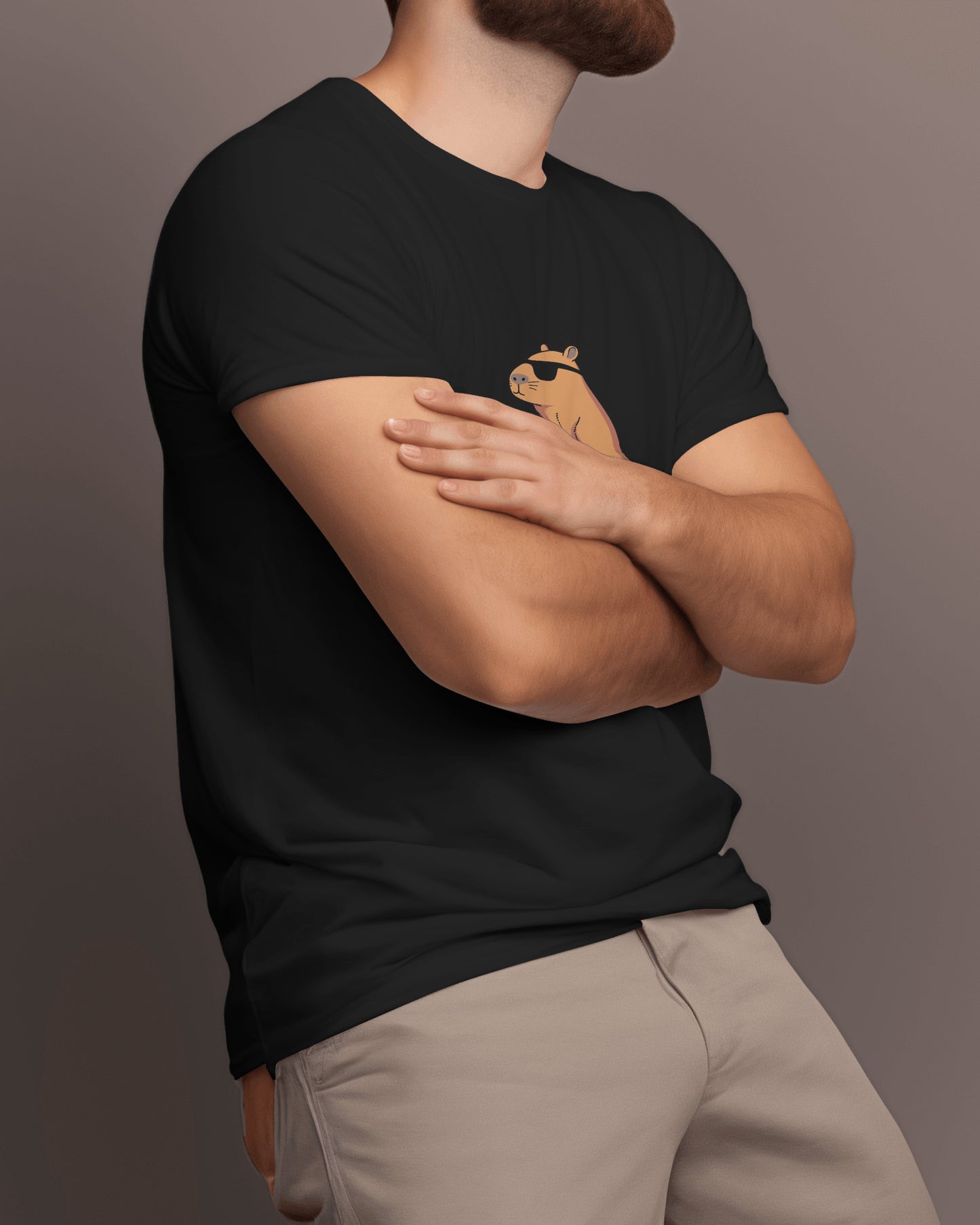 Just Be Cool Capybara Tee - The Baggy Vibe