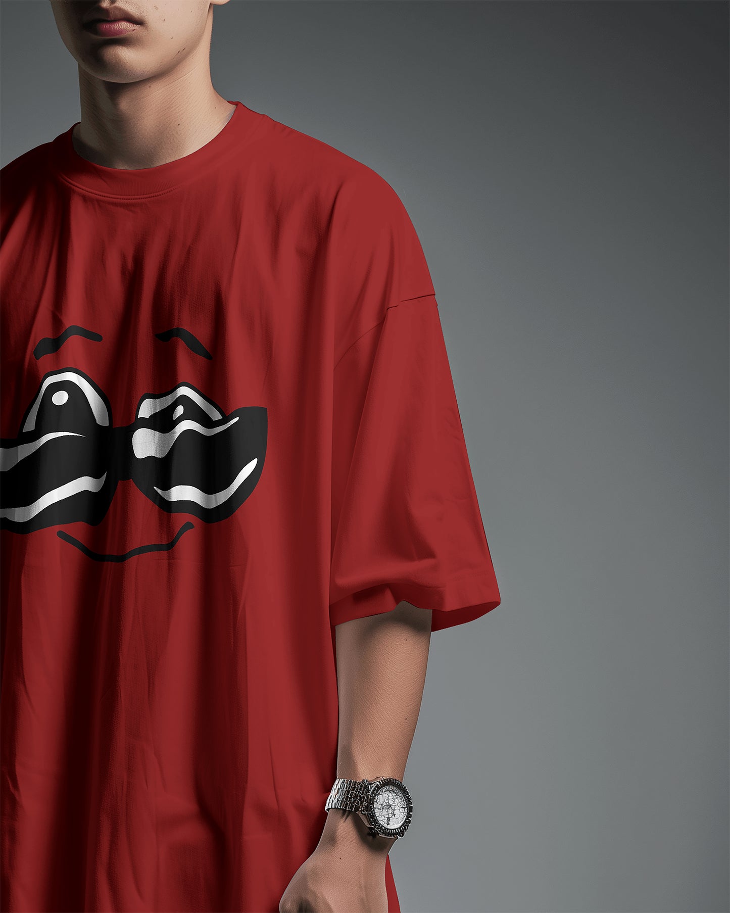 Cool Shades Smiley T-Shirt β Fun & Stylish π - The Baggy Vibe