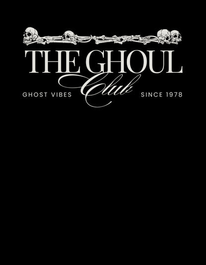 The Ghoul Club Oversized Tee - The Baggy Vibe