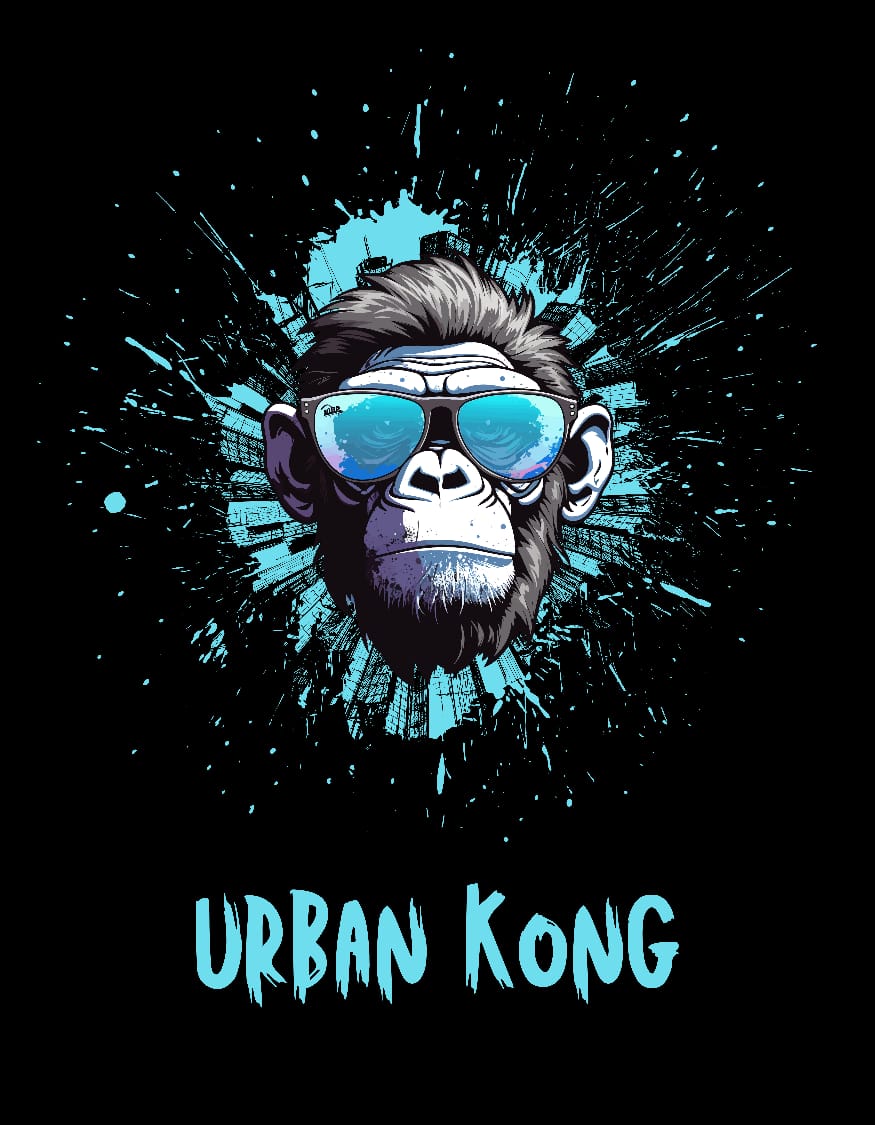 Urban Kong Oversized Graphic Tee - The Baggy Vibe