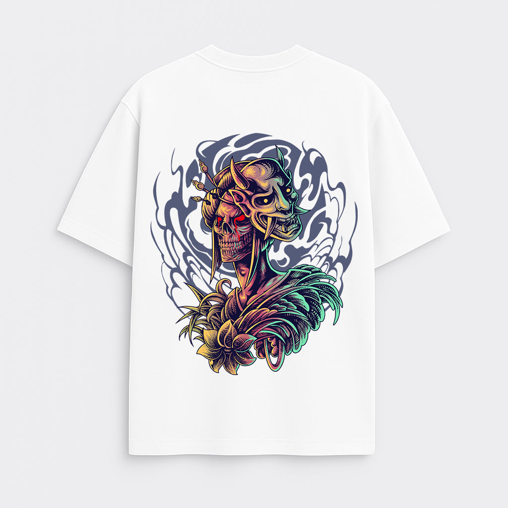 Dual Spirit Oni – Oversized T-Shirt